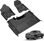 3W Floor Fit For 2019-2024 19-24 Ram 1500 W/ Storage Mats, Black. Fixed Price $181.11.