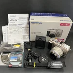 Limited Gold Olympus Pen E-PL1 Mirrorless Camera Lens Kit W/ Box From Japan. Fixed Price $209.94.