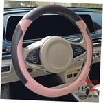 Yunzlan Stylish Cute Cat Steering Wheel Cover For Women Girl,leather Black&pink. Fixed Price $28.54.