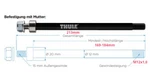 Thule Thru Axle Adapter For Syntace M12 1.0 169-184MM. Fixed Price $76.16.