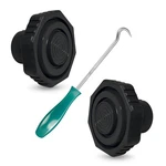 Octagonal Windshield Wiper Switch Compatible With 1985-1991 Ford Truck.... Fixed Price $11.91.