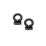 Yakima Pair Black Steel Eyelets Hd Trim Bars And Groove. Fixed Price $15.55.