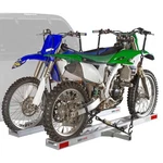 Black Widow Two Motorcycle Carrier W/ramp For 2" Hitch, 600LB Capacity(open Box). Fixed Price $307.44.