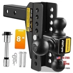 Adjustable Drop Trailer HITCH,TRI-BALL(1-7/8'', 2'', Inch. Fixed Price $183.28.