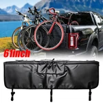 61" Waterproof Pickup Truck Tailgate Cover Crash Pad Protector W/6-BIKE Racks Us. Fixed Price $53.99.