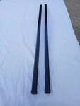 Thule Squarebar 127 Cm Steel Roof Bars In Black With End Caps Part Number 712300. Fixed Price $33.32.