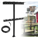 Fumingpal Trailer Rack Shovel Holder 6-TOOL Holes Rubber Grommets Sturdy. Fixed Price $91.94.