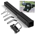 18 Inch Trailer Hitch Extender Fits For 2 Receiver With Pin Clip Anti. Fixed Price $88.75.