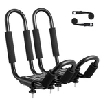 Kayak Roof Rack, 1 Pair J-bar, Soft Top Mount Tie Down, Carrier For. Fixed Price $94.47.