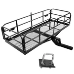 Folding Hitch Mount Cargo Carrier 60" X 24" 14" 510 Lb Capacity Heavy Duty .... Fixed Price $273.60.