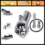 Chrome Water Neck Thermostat Housing For Chevy V8 5.7L 350 454 - 21 Degree Angle. Fixed Price $24.64.