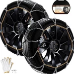 Dedc Snow Chains For Suv Car Sedan Road Emergency Tire MS1519 Tesla 3. Fixed Price $53.95.