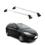 For Mazda 2006-2015 Omac G004882 Gray Raised Roof Rails Cross Bars. Fixed Price $129.99.