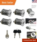 Zinc Alloy Yakima Lock Cores With 2 Keys Weather-resistant Security. Fixed Price $21.59.