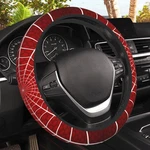 Red Spider Web Steering Wheel Cover, Nonslip 15" Fit For Cars, Suvs, Trucks. Fixed Price $20.65.