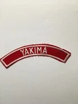Yakima Red And White City Strip. Fixed Price $9.99.