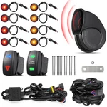 Atv Utv Turn Signal Kit Horn Prewired Plug Play Polaris Rzr Can-am Cfmoto. Fixed Price $104.32.