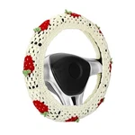 Crochet Steering Wheel Cover Set,cute Car. Fixed Price $43.62.