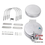 Aa Products 8" Pvc Pipe Conduit Carrier Kit - Silver No Drilling. Fixed Price $95.99.