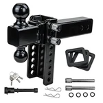 Dbxb-rv Adjustable Trailer Hitch Drop Tow 2.5-INCH Receiver 6-INCH. Fixed Price $179.35.