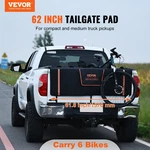 Vevor 62-INCH Tailgate Pad 6-BIKE Pickup Truck Bed Protector Cover. Fixed Price $71.81.