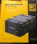 Rooftop Cargo Carrier Kyx 18 Cu.ft. Bag,anti-tear Vehicle. Fixed Price $79.99.