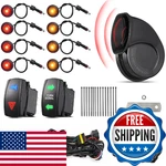 Ehaho Atv Utv Turn Signal Kit With 110D Horn Pre-wired Plug & Play Sxs. Fixed Price $107.99.