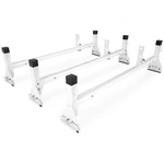 Aluminum 3 Bar Van Roof Ladder Racks W/ Adjustable Middle Lumber Utility. Fixed Price $318.90.