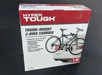 Hyper Tough Lightweight 70LBS Trunk-mounted Aluminum 2-BIKE Carrier Rack. Fixed Price $25.00.