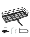 Vevor 60X24X14 Hitch Cargo Carrier 500LBS Capacity Folding Basket. Fixed Price $259.99.