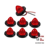 Meerkatt 2 Inch Beehive Cone Marker Light With Grommets Cab Top Roof Red. Fixed Price $40.18.