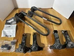 Thule Kayak/canoe Roof Racks With 4X 8" Rapid Rain Gutter Mount Towers 300 Feet. Fixed Price $186.00.