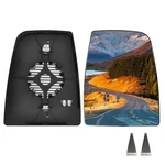 Top-max Passenger Right Side Upper Mirror Glass, White. Fixed Price $25.73.