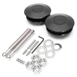 Stetion Quick Latch Hood Bonnet Pin Pack 2.44" Push Button Release Black. Fixed Price $65.10.