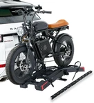 Ebike Rack With Ramp For E-bikes 200 Lbs Capacity Fits 5" Fat Tire, Hitch. Fixed Price $555.99.