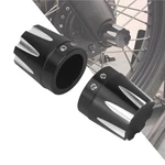 Motorcycle Axle Nut Covers Front Cap Fit For Harley Touring Sportster Tr.... Fixed Price $41.66.