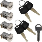 4 Pack Lock Cores For Yakima Sks Car Roof Rack System Components, Includes Cyl. Fixed Price $23.93.