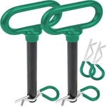 Wellmax 2-PACK 5/8" 4-1/2" Steel Hitch With 4PCS 3" R Clip, Clevis Pin.... Fixed Price $15.95.