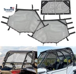 Front Rear Window Screen Shade Shield Cover Mesh Net Roll Cage. Fixed Price $85.57.