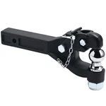 Rumith 15 Ton Pintle Trailer Hitch For 2 Inch Receiver, 33,000 Lbs, Black. Fixed Price $178.10.