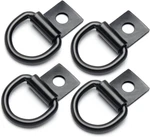 4 Pcs D-rings Tie Down Anchor Hooks, 10MM Fixing Hole For Pickup Truck. Fixed Price $15.06.