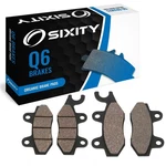 Front Organic Brake Pads 2009 Kawasaki KRF750 Teryx Fi 4X4 Sport Set Full Ms. Fixed Price $14.69.