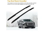 Roadfar Black Roof Rack Side Rails Aluminum Top Carries. Fixed Price $60.00.