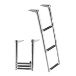 Vevor Boat Ladder 3-STEP Stainless Steel Telescoping Folding Pontoon Swim. Fixed Price $54.99.