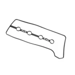 Motoforti Engine Valve Cover Gasket Seal, Toyota 18.90"X7.87"(L*W), Black. Fixed Price $26.57.