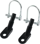 2 Pack Bike Trailer Hitch Coupler - Heavy Duty Steel Bicycle Attachment. Fixed Price $15.58.