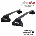Thule Steel Squarebar Evo Roof Bars Fit Audi A3 8V Sportback 13-20 Closed Rail. Fixed Price $323.88.
