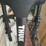 Thule Camber Hitch Double Bike Rack. Fixed Price $260.00.