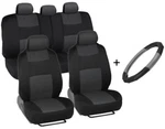 Bdk Seat Front/rear Set & Steering Wheel Standard Fit Gray. Fixed Price $37.79.