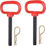 3/8" X 4" Inch Trailer Pin Clip Towing Hitchs Red Handle. Fixed Price $14.35.